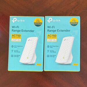 TP-Link White Wi-Fi Range Extender AC750 (set of 2)